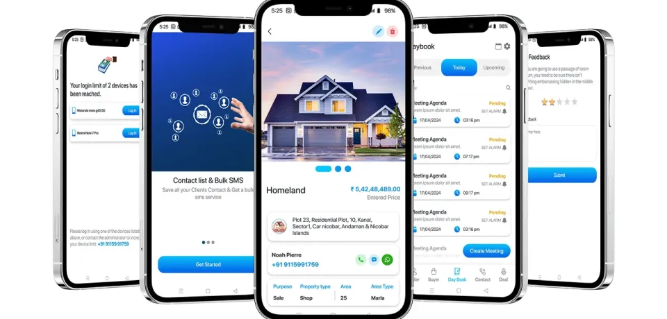 PDL App Mockups
