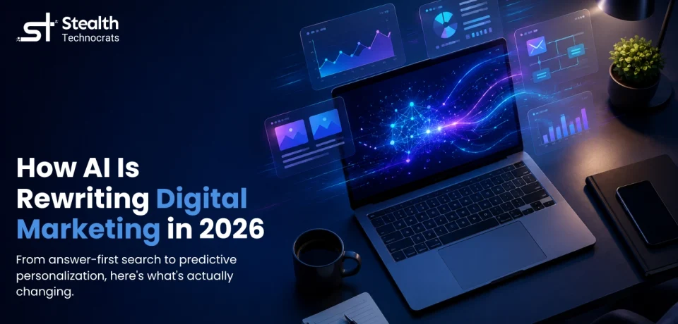 How AI Is Rewriting Digital Marketing in 2026 How AI in Digital Marketing Is Changing the Future