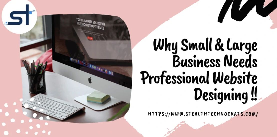 Why small and large business needs professional website designing