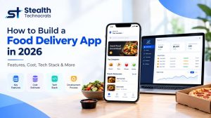 Food delivery app development with ordering and tracking features