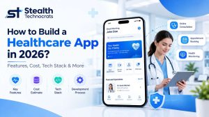 Healthcare application with digital patient care features
