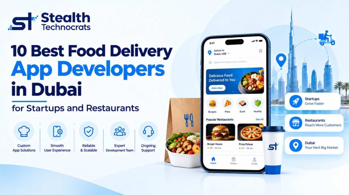 10 Best Food Delivery App Developers in Dubai for Startups and Restaurants