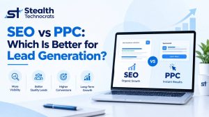 SEO and PPC strategies for generating business leads